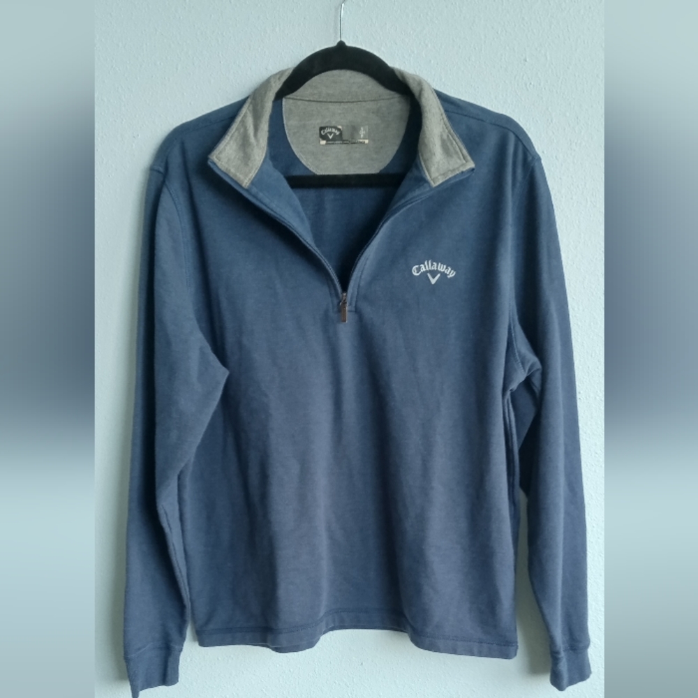 Callaway Golf Quarter 1/4 Zip Men's Small Pullover Sweater